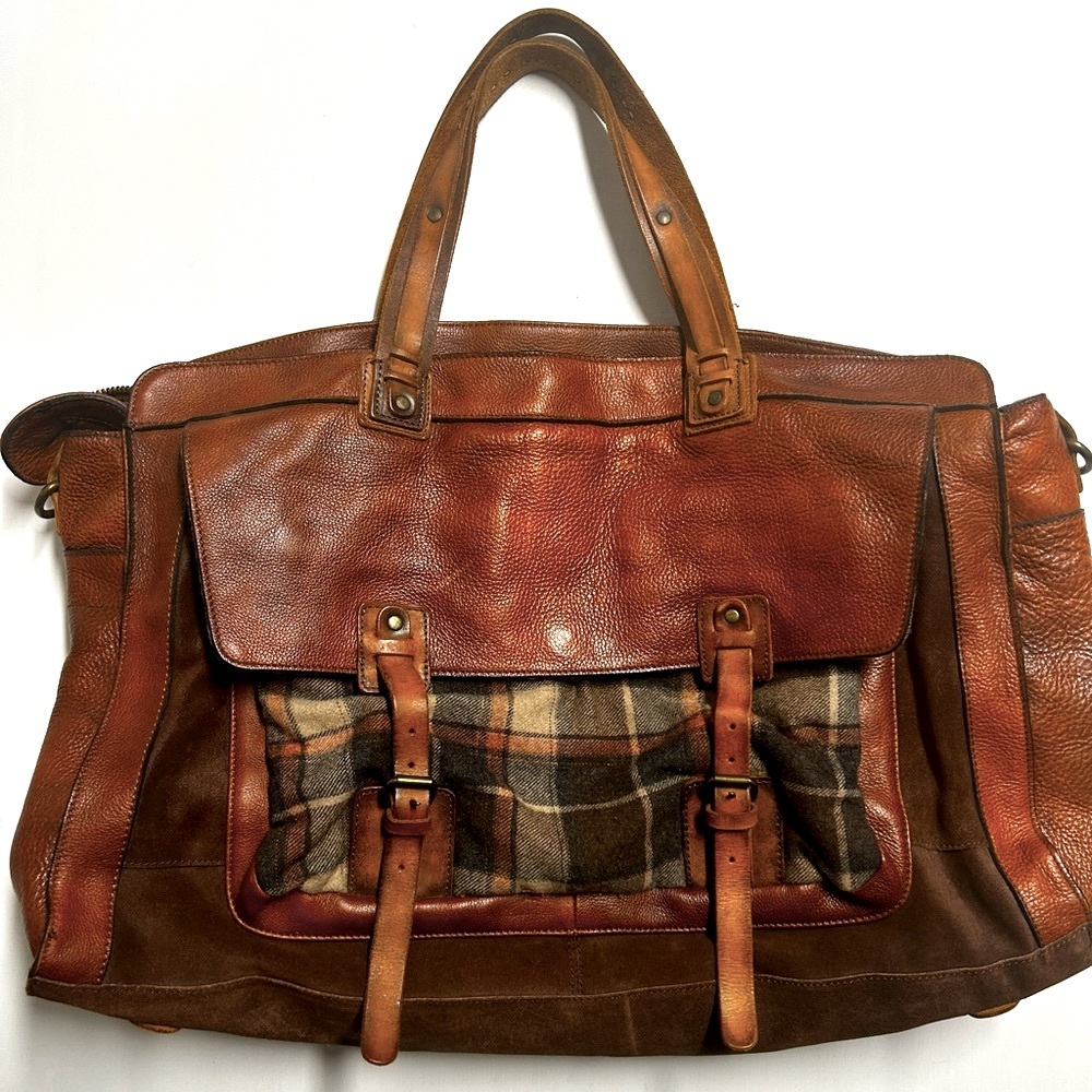 Vintage Sisley “shoe” Weekender Bag